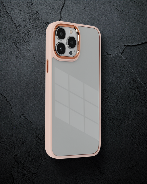 iPhone 13 Pro Kılıf Dora Kapak - Pudra