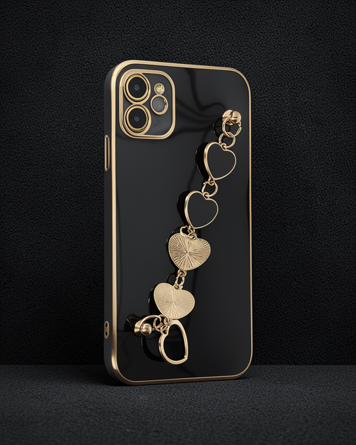 iPhone 12 Kılıf Esila Silikon - Siyah