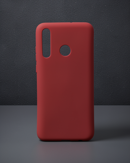 Huawei Honor 20 Lite Kılıf - First Silikon - Bordo