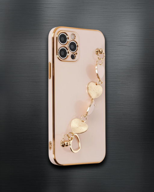 iPhone 12 Pro Kılıf Esila Silikon - Pudra