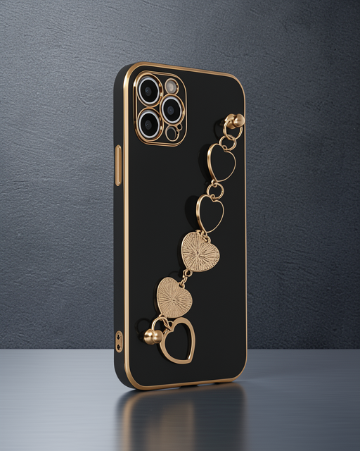 iPhone 12 Pro Max Kılıf Esila Silikon - Siyah