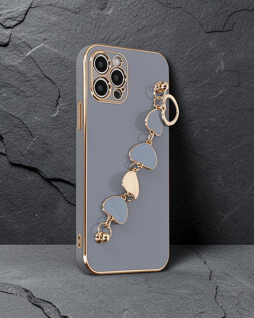 iPhone 12 Pro Max Kılıf Esila Silikon - Gri