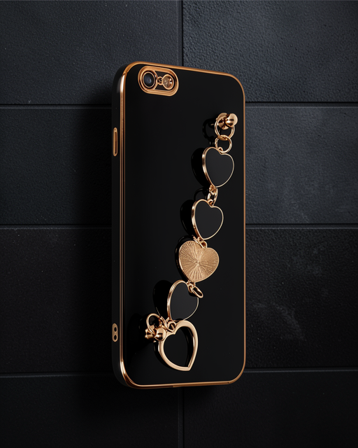 iPhone 6 Kılıf Esila Silikon - Siyah