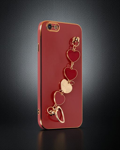 iPhone 6 Kılıf Esila Silikon - Kırmızı