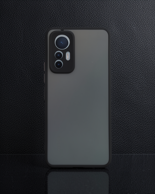 Xiaomi Mi 12 Lite Kılıf - Montreal Silikon Kapak - Siyah