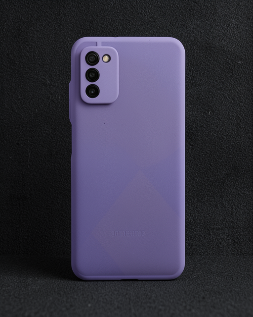 Samsung Galaxy A03S Kılıf - Montreal Silikon Kapak - Mor