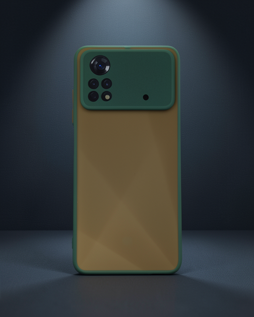 Xiaomi Poco X4 Pro 5G Kılıf - Montreal Silikon Kapak - Yeşil