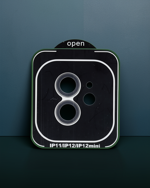 Joko Apple iPhone 11 PVD Metal Kamera Lens Koruyucu - Yeşil