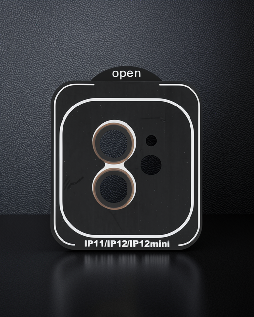 Joko Apple iPhone 11 PVD Metal Kamera Lens Koruyucu - Turuncu