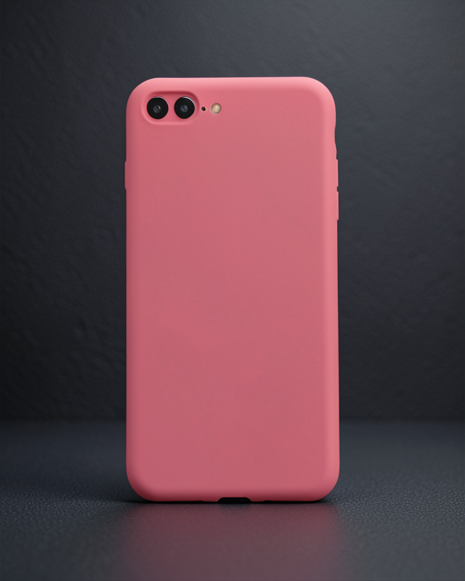 iPhone 7 Plus Kılıf First Silikon - Pembe
