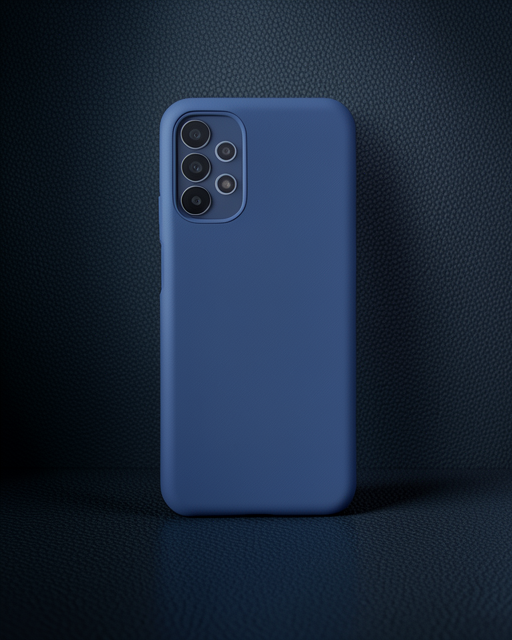 Samsung Galaxy A13 4G Kılıf First Silikon - Lacivert