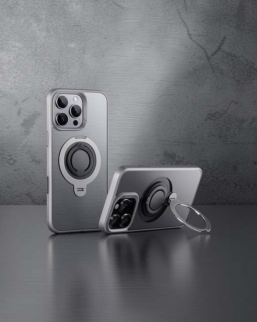 iPhone 16 Pro - Joko Avatar 360 Dönen Magsafe Kapak - Titan Gri