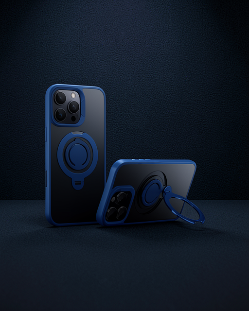 iPhone 16 Pro Max - Joko Avatar 360 Dönen Magsafe Kılıf - Lacivert