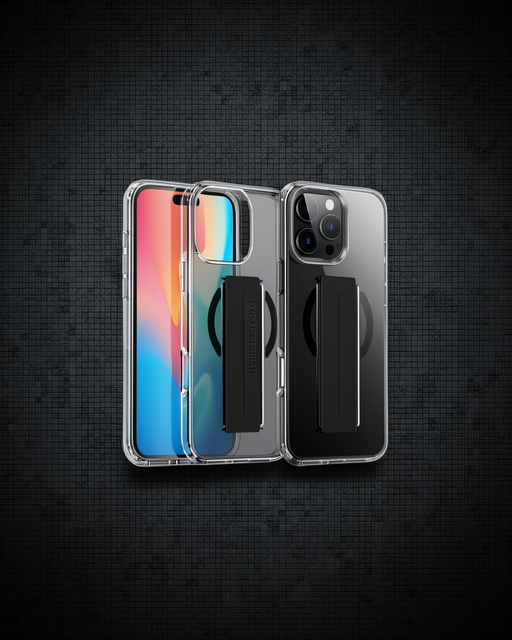 iPhone 16 Pro Max - Joko Alfa Magsafe Standlı Kılıf - Siyah