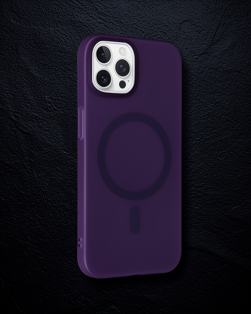 iPhone 15 Pro Max - Joko Tuna PC Slim Magsafe Kılıf - Derin Mor