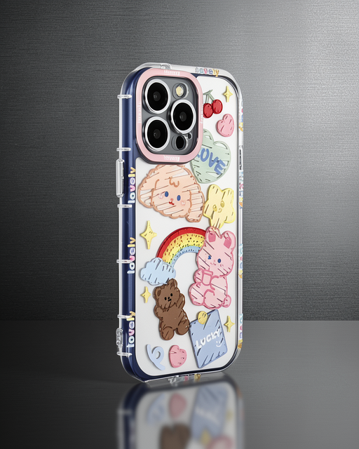 iPhone 15 Pro Max Kılıf Reflexion Desenli - Desen 4