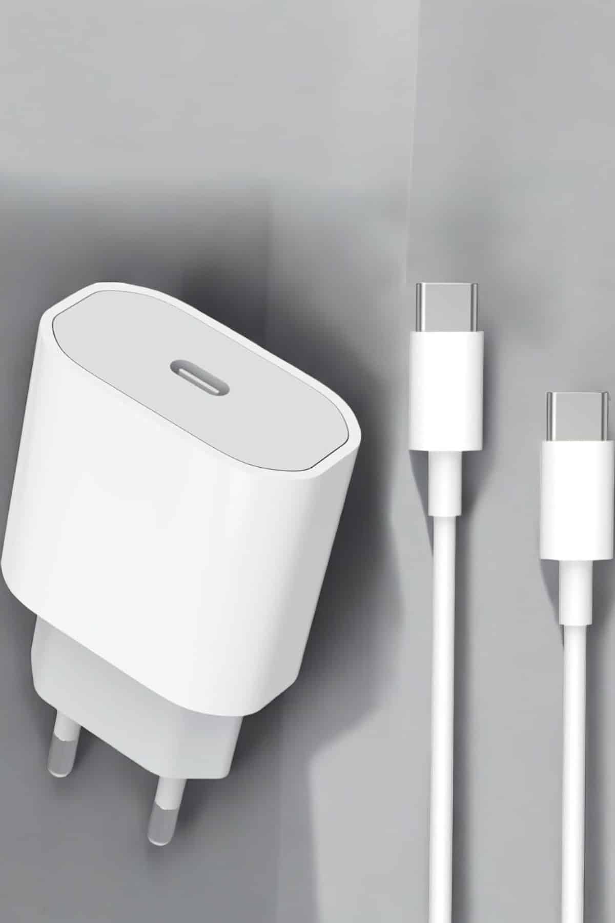 Güç Adaptörü ve Kablosu Şarj Aleti 15/15 Pro Max Uyumlu Hızlı Şarj