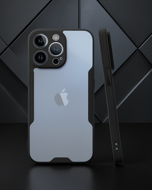 iPhone 14 Pro Kılıf Platin Silikon - Siyah