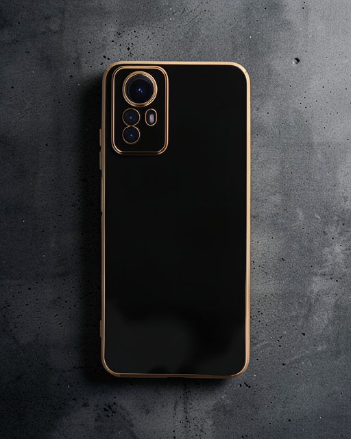 Xiaomi Redmi Note 12S Kılıf Volet Silikon - Siyah