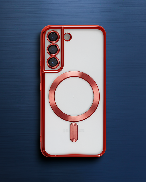 Samsung Galaxy S22 Kılıf Kross Magneticsafe - Kırmızı