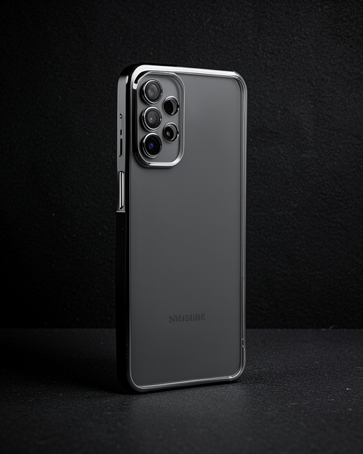 Samsung Galaxy A23 4G Kılıf Razer Lensli Silikon - Siyah