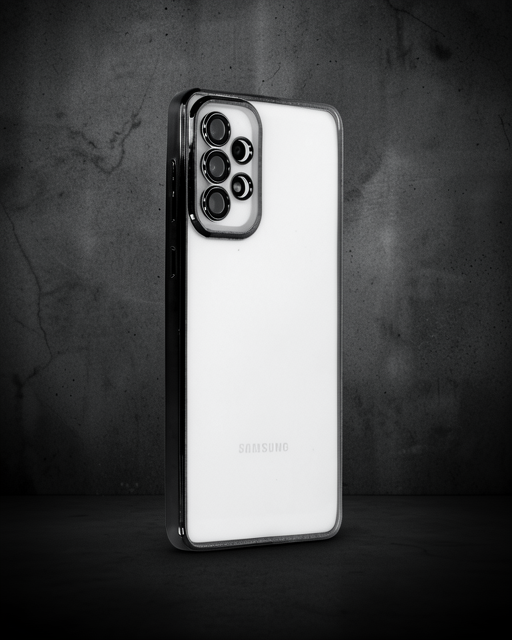 Samsung Galaxy A33 5G Kılıf Razer Lensli Silikon - Siyah