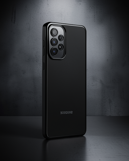 Samsung Galaxy A73 5G Kılıf Razer Lensli Silikon - Siyah