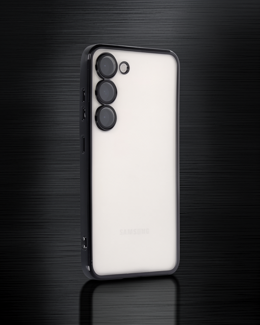 Samsung Galaxy S23 Kılıf Razer Lensli Silikon - Siyah