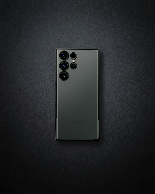 Samsung Galaxy S23 Ultra Kılıf Razer Lensli Silikon - Siyah