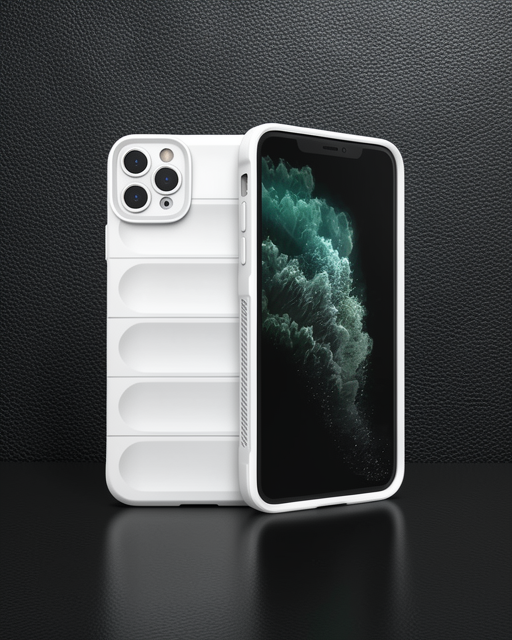 iPhone 11 Pro Kılıf Optimum Silikon - Krem
