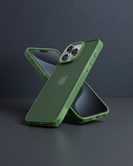 iPhone 14 Pro Kılıf Elegant Kapak - Yeşil