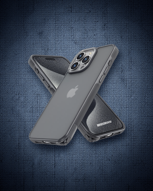 iPhone 14 Pro Kılıf Elegant Kapak - Titan Gri