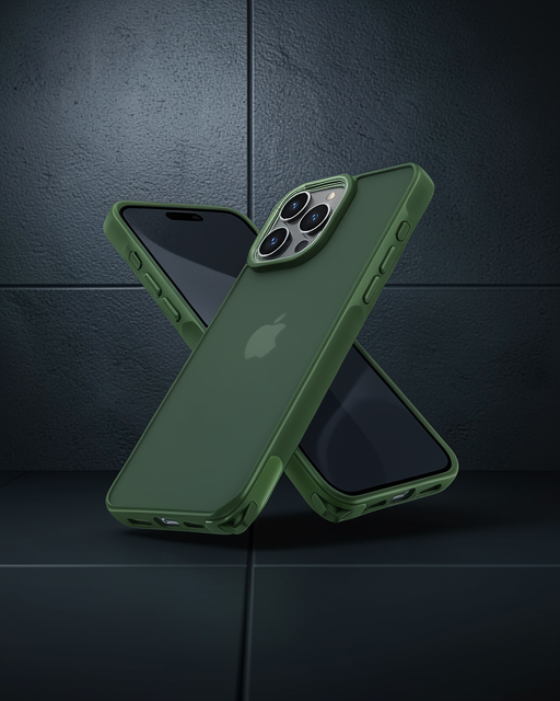 iPhone 14 Pro Max Kılıf Elegant Kapak - Yeşil