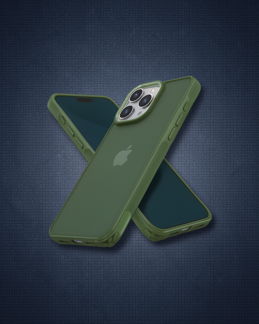 iPhone 15 Pro Kılıf Elegant Kapak - Yeşil