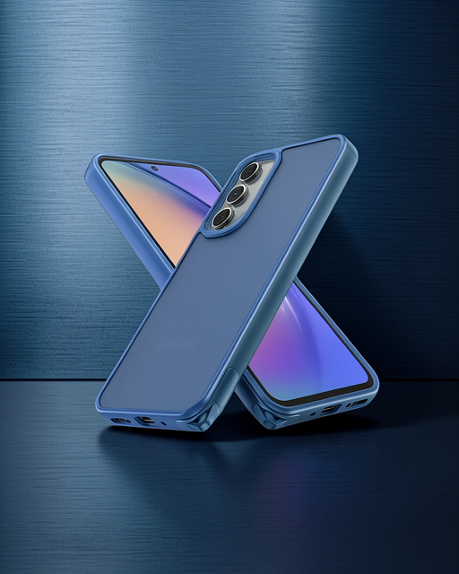 Samsung Galaxy A14 4G Kılıf - Elegant Kapak - Açık Mavi