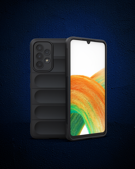 Samsung Galaxy A33 5G Kılıf Optimum Silikon - Siyah