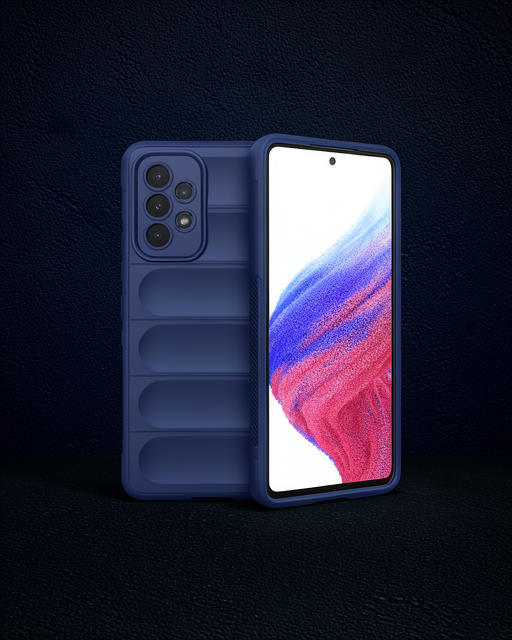 Samsung Galaxy A53 5G Kılıf Optimum Silikon - Lacivert
