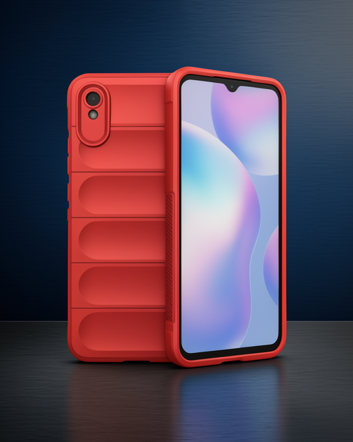 Xiaomi Redmi 9A Kılıf Optimum Silikon - Kırmızı