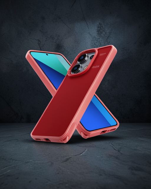 Xiaomi Redmi Note 13 Pro 4G Kılıf - Elegant Kapak - Pudra