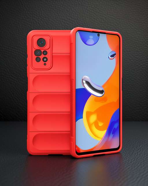 Xiaomi Redmi Note 11 Pro Kılıf Optimum Silikon - Kırmızı