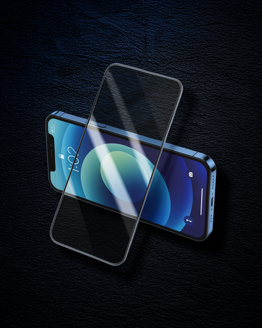 Xiaomi Redmi Note 13 Pro 4G - 3D Antistatik Cam Ekran Koruyucu - Siyah