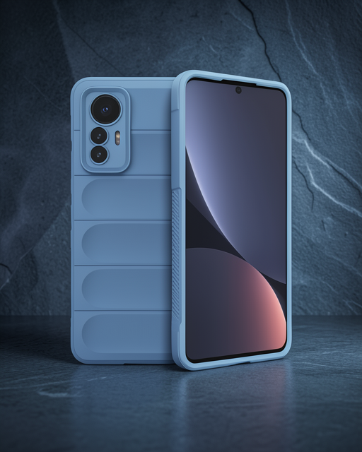 Xiaomi Mi 12 Lite Kılıf Optimum Silikon - Sky Blue