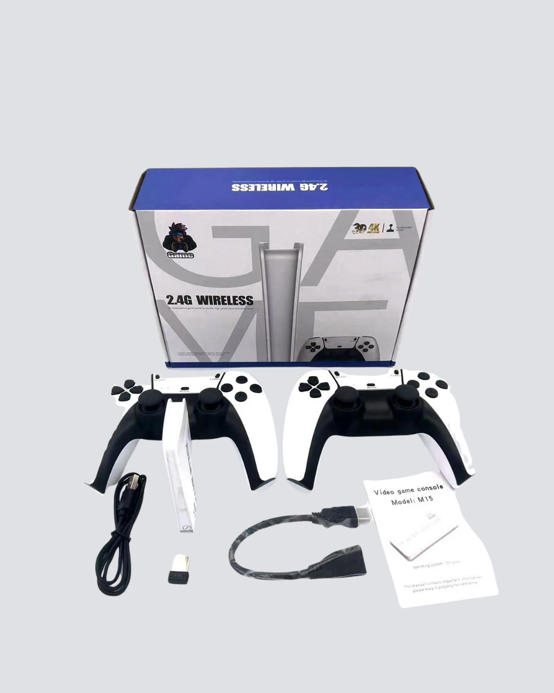 HDMI ve Kablosuz Kontrolcülü 20.000 Oyunlu Retro Oyun Konsolu