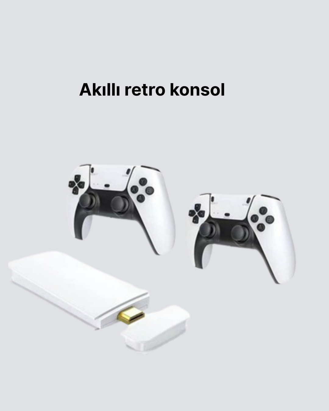 HDMI ve Kablosuz Kontrolcülü 20.000 Oyunlu Retro Oyun Konsolu