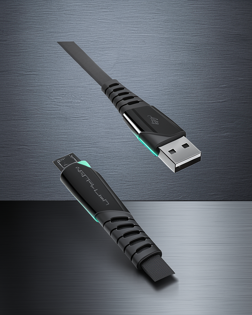 Şarj Kablosu - Dc16 Micro Usb 1m 2.4a - Siyah