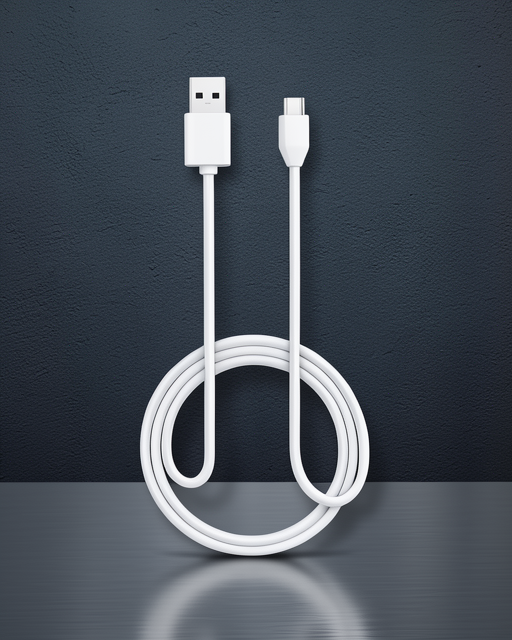 S02 Micro USB Kablo 1m 2.4A - Beyaz