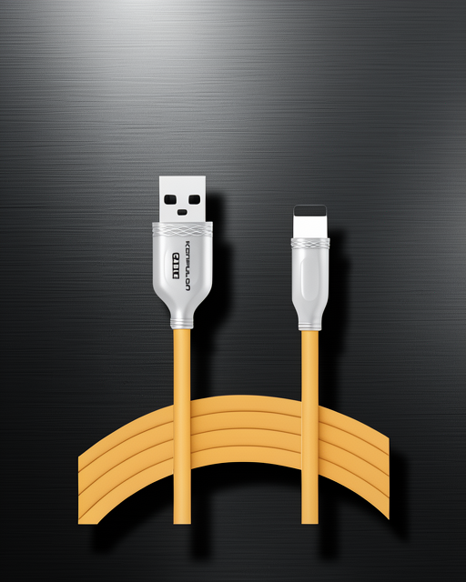 iPhone Uyumlu S48 Lightning Kablo 1m 3A - Sarı