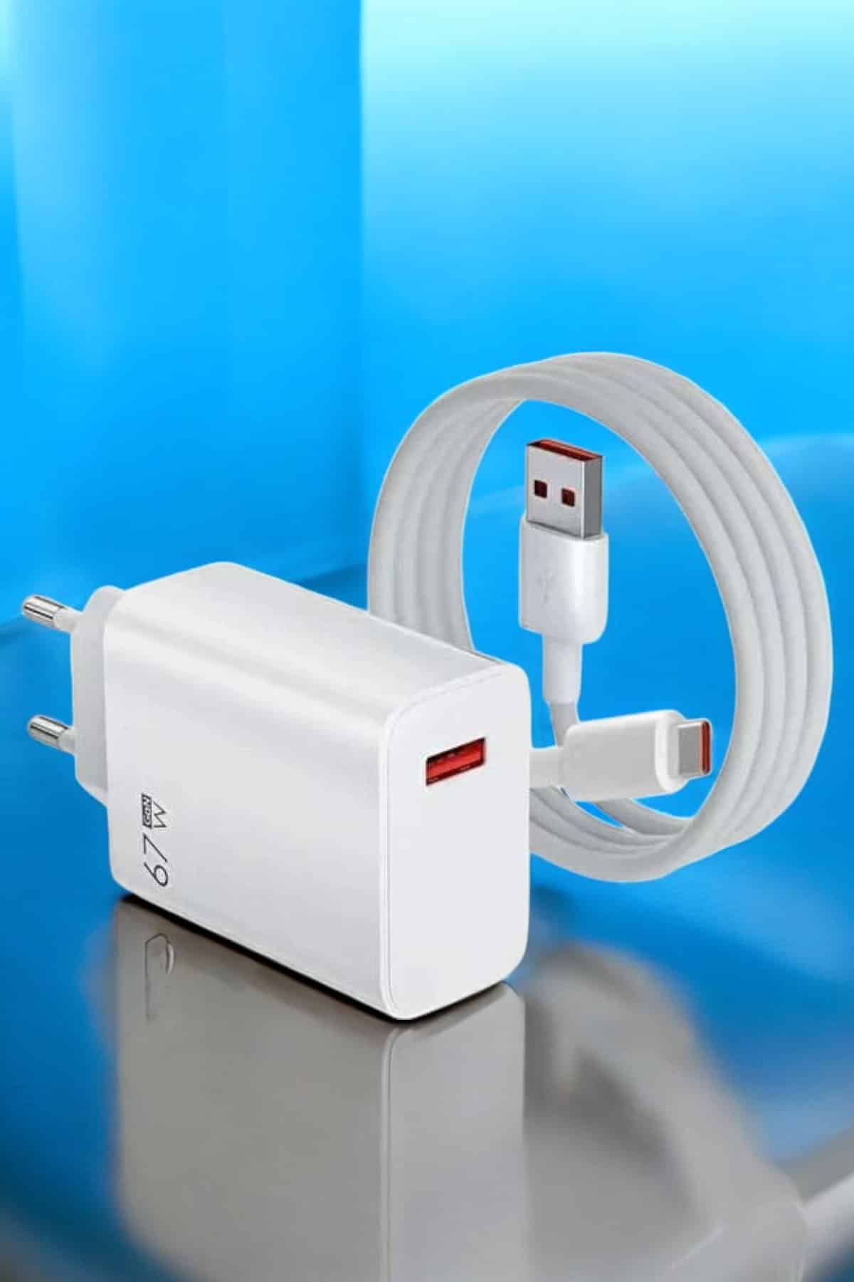 67W Şarj Aleti Turbo Hızlı Type-C Şarj