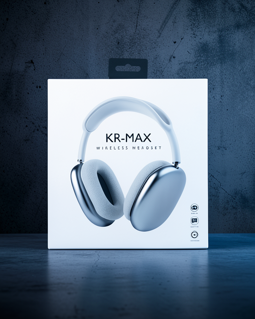 Kr Max Bt Kablosuz Kulaklık - Beyaz