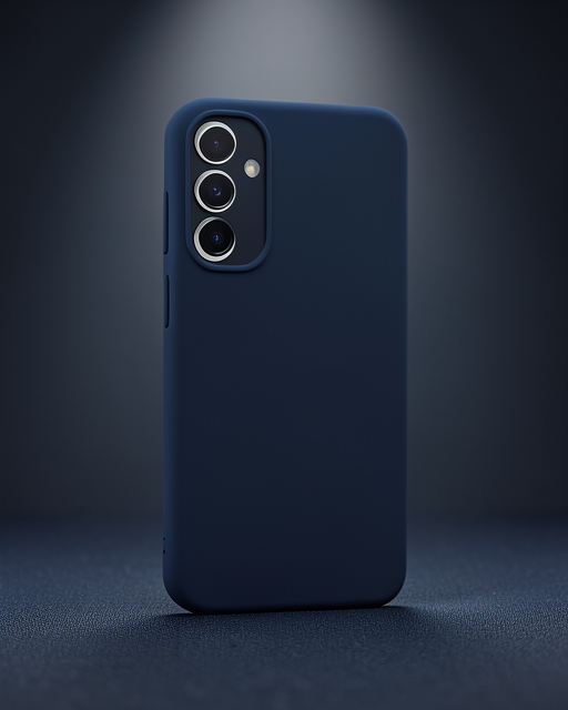 Samsung Galaxy A25 5G Kılıf First Silikon - Lacivert